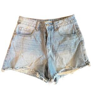Veveret Sz M‎ Denim Cutoffo Shorts Beach Boho Summer Spring Vacation
